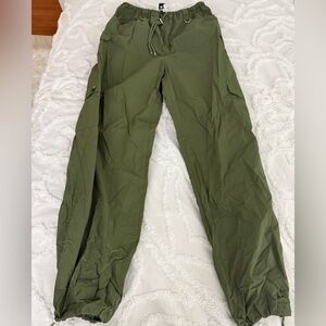 Princess Polly Forest Green Trousers